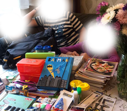 Assistance to Large families. Report for September.