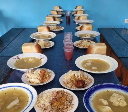 Feeding the needy. Report for April 2023