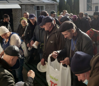 Feeding the needy. Report for October.