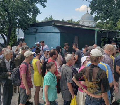 Feeding the needy. Report for June.