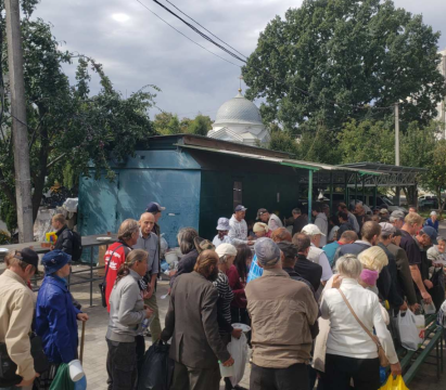 Feeding the needy. Report for September.